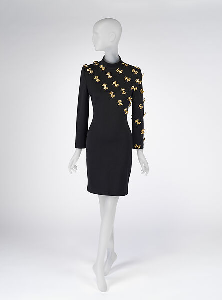 Dress, Patrick Kelly (American, Vicksburg, Mississippi 1954–1990 Paris), wool, metal, American 