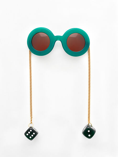 Sunglasses, Patrick Kelly (American, Vicksburg, Mississippi 1954–1990 Paris), plastic, metal, American 