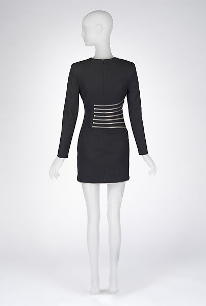 Dress, Alexander Wang (American, founded 2007), cotton, viscose, polyamide, elastane, metal, American