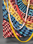 Untitled (Dream Catcher), Marie Watt (Seneca, born Seattle, Washington 1967), Reclaimed wool blankets, satin binding, and thread, Seneca, Native American