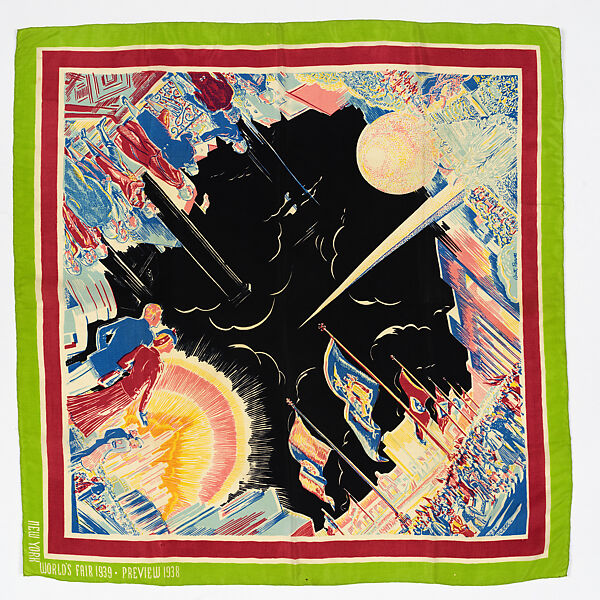 Scarf, Ruth Reeves (American, Redlands, California 1892–1966 New Delhi, India), silk, American 