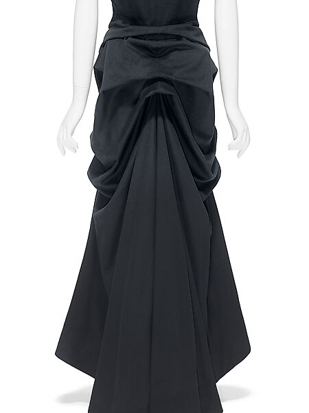 Evening dress, Elsa Schiaparelli (Italian, 1890–1973), wool, brass, French