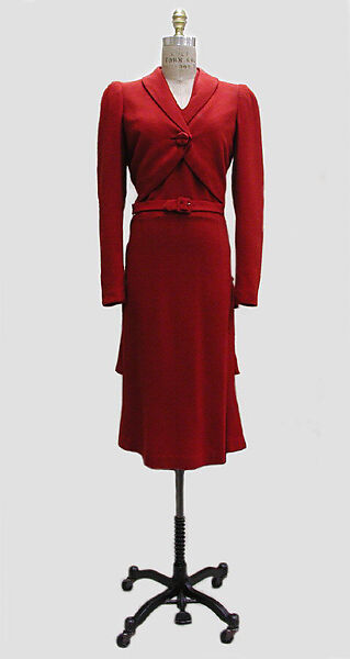 Dress, Henri Bendel (American, founded 1895), wool, American 