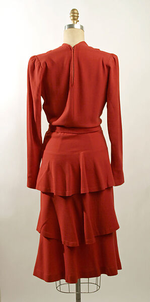 Dress, Henri Bendel (American, founded 1895), wool, American