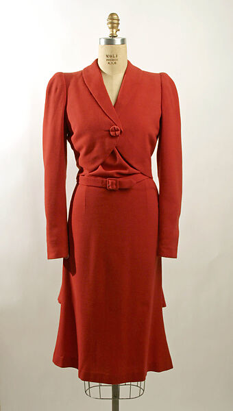 Dress, Henri Bendel (American, founded 1895), wool, American