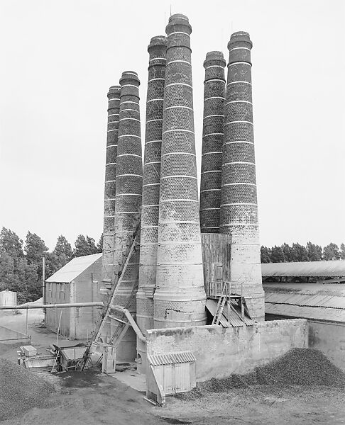 Lime Kiln, Brielle, Netherlands, Bernd and Hilla Becher  German, Gelatin silver print