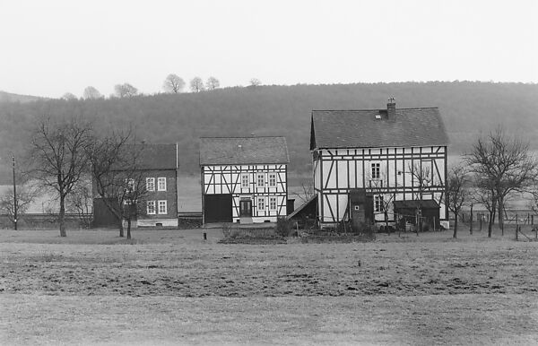 Wildener Straße, Salchendorf, Germany, Bernd and Hilla Becher (German, active 1959–2007), Gelatin silver print 