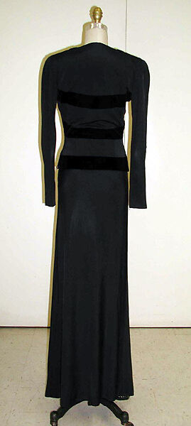 Dinner suit, Schiaparelli (French, founded 1927), silk, French