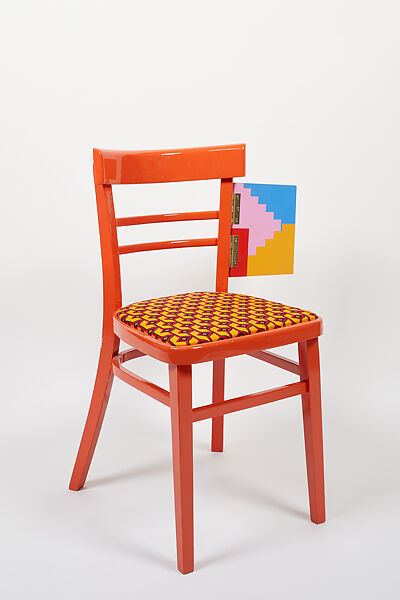 Iya Ati Omo, Yinka Ilori (British-Nigerian, born London, 1987), Beech wood, enamel paint, brass, and cotton