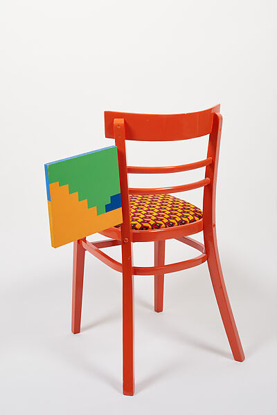 Iya Ati Omo, Yinka Ilori (British-Nigerian, born London, 1987), Beech wood, enamel paint, brass, and cotton