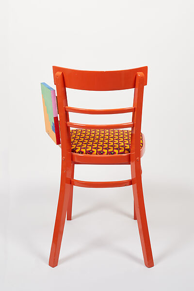 Iya Ati Omo, Yinka Ilori (British-Nigerian, born London, 1987), Beech wood, enamel paint, brass, and cotton