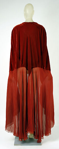 Evening cape, House of Vionnet (French, active 1912–14; 1918–39), silk, French