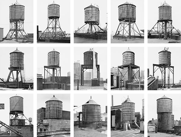 Bernd and Hilla Becher | Water Towers (New York, United States 