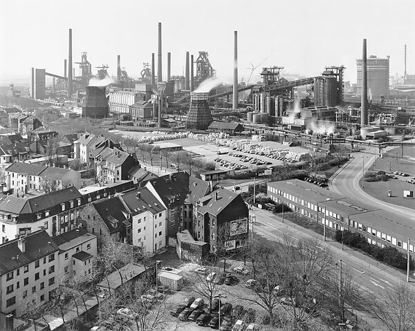 Duisburg-Bruckhausen, Ruhr Region, Germany, Bernd and Hilla Becher (German, active 1959–2007), Gelatin silver print 