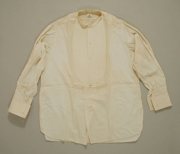 Dress shirt | British | The Metropolitan Museum of Art