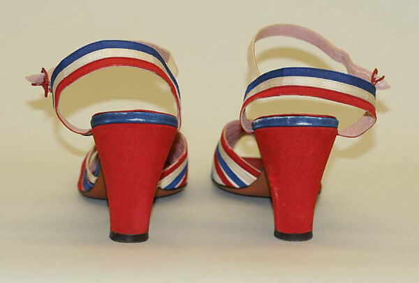 Sandals, I. Miller (American, founded 1911), (a, b) leather, American