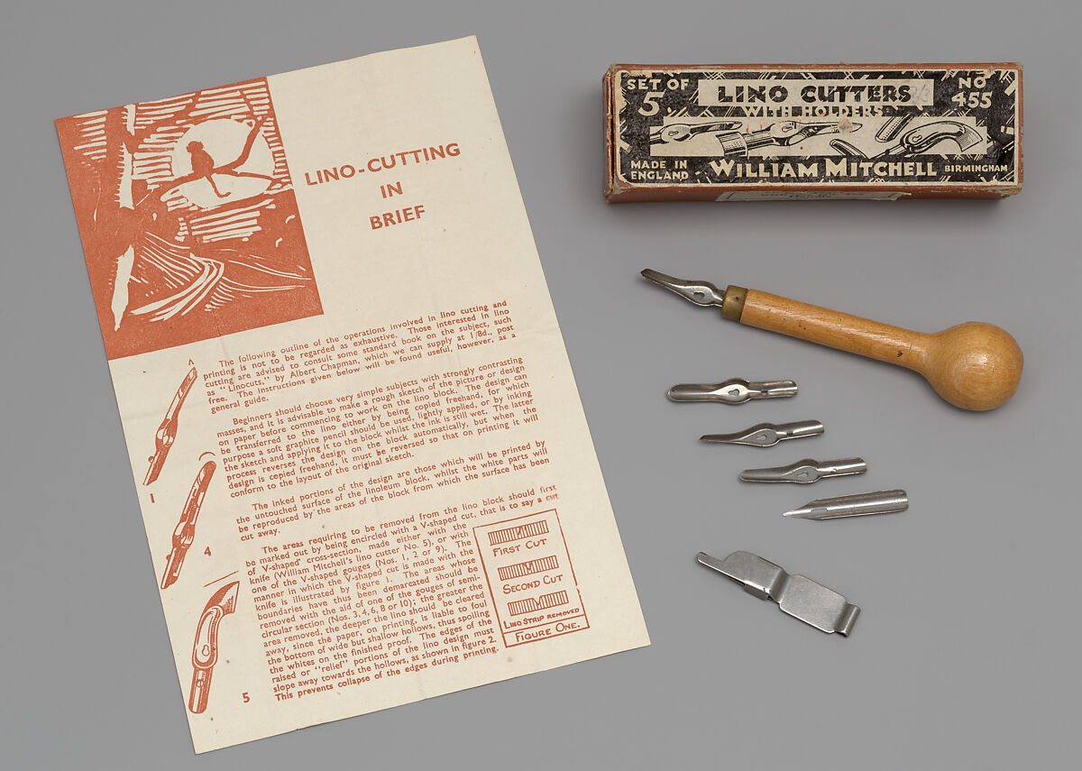 Linoleum Carving and Sculpture Tool Set