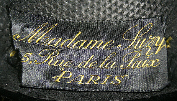 Hat, Madame Suzy (French), straw, French