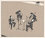 Calendar page, February 1927, Rudolph Ruzicka (American (born Czechoslovakia), Kourim, Bohemia 1883–1978 Hanover, New Hampshire), Typographic materials