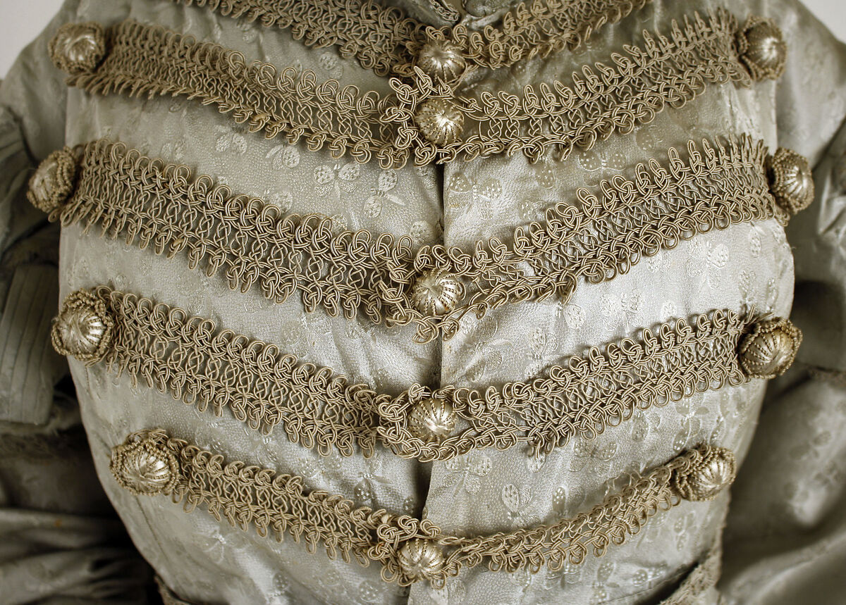 Pelisse, silk, American