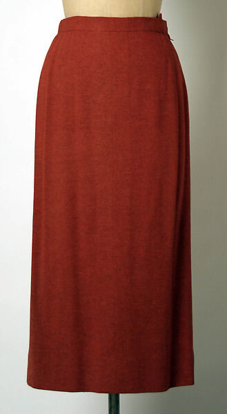 Suit, Gilbert Adrian (American, Naugatuck, Connecticut 1903–1959 Hollywood, California), (a, b) wool, American