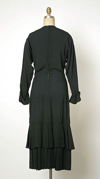 Dress, Gilbert Adrian (American, Naugatuck, Connecticut 1903–1959 Hollywood, California), rayon, American