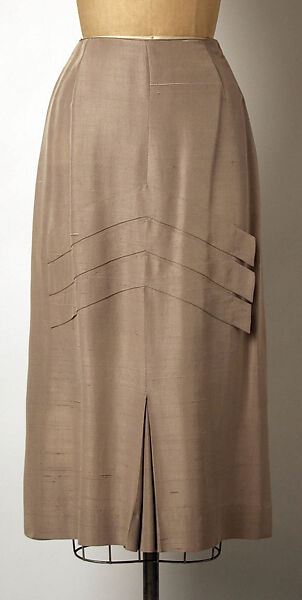 Suit, Gilbert Adrian (American, Naugatuck, Connecticut 1903–1959 Hollywood, California), (a, b) silk, American