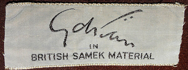 Suit, Gilbert Adrian (American, Naugatuck, Connecticut 1903–1959 Hollywood, California), (a) wool, rayon; (b) wool, American