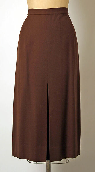 Suit, Gilbert Adrian (American, Naugatuck, Connecticut 1903–1959 Hollywood, California), (a) wool, rayon; (b) wool, American