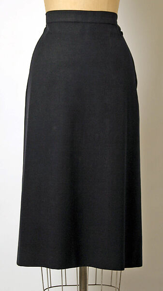 Suit, Gilbert Adrian (American, Naugatuck, Connecticut 1903–1959 Hollywood, California), (a) wool, rayon; (b) wool, American