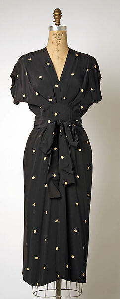 Dress, Gilbert Adrian (American, Naugatuck, Connecticut 1903–1959 Hollywood, California), (a, b) rayon, American 