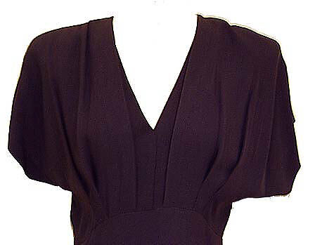 Dress, Gilbert Adrian (American, Naugatuck, Connecticut 1903–1959 Hollywood, California), rayon, American