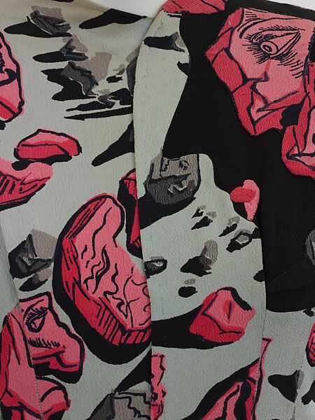 Dress, Gilbert Adrian (American, Naugatuck, Connecticut 1903–1959 Hollywood, California), (a–c) rayon, American