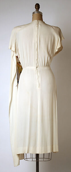Dress, Gilbert Adrian (American, Naugatuck, Connecticut 1903–1959 Hollywood, California), silk, American