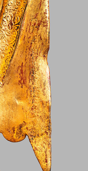 Standing Amitabha Buddha, Gilt copper alloy, China