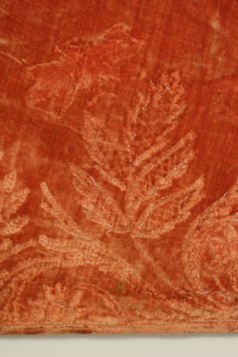 Coat, silk (?), European