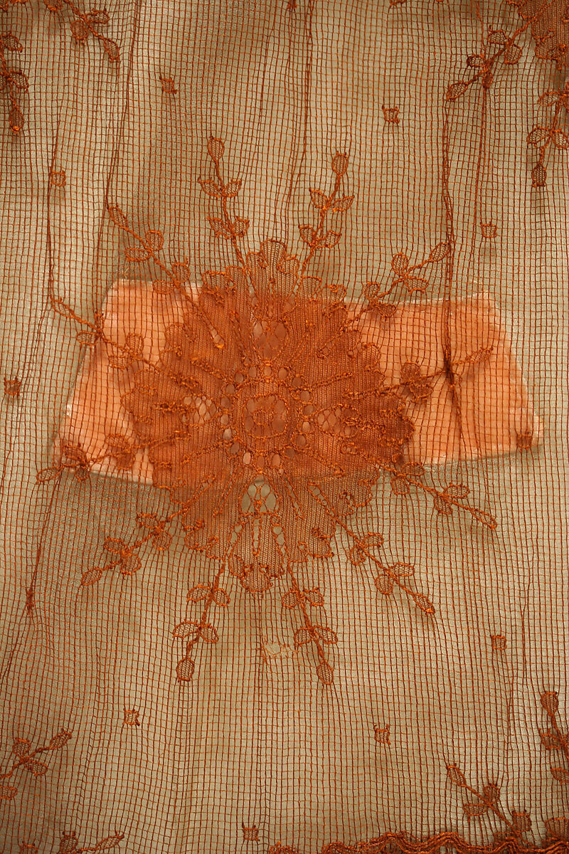 Dress, silk, American or European