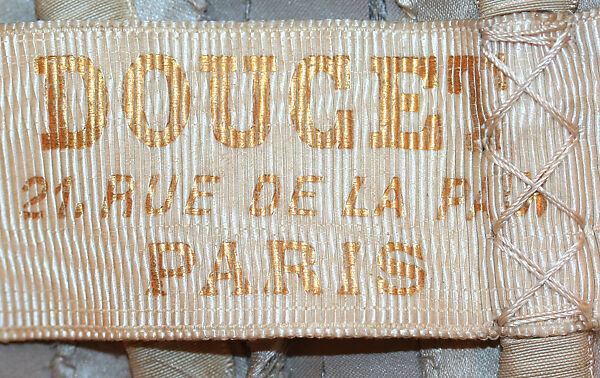 Evening dress, Jacques Doucet (French, Paris 1853–1929 Paris)  , Paris, silk, beads, French