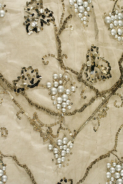 Evening dress, Jacques Doucet (French, Paris 1853–1929 Paris)  , Paris, silk, beads, French