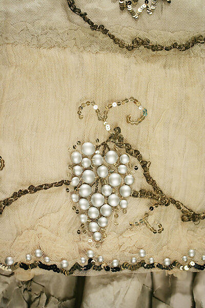 Evening dress, Jacques Doucet (French, Paris 1853–1929 Paris)  , Paris, silk, beads, French