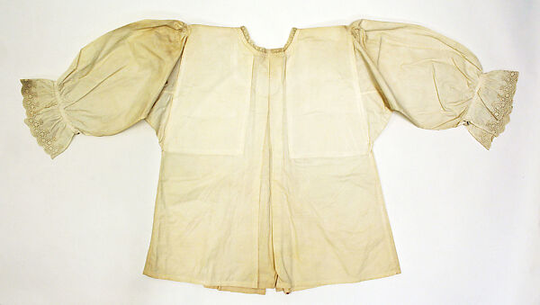 Ensemble, cotton, silk, Swiss