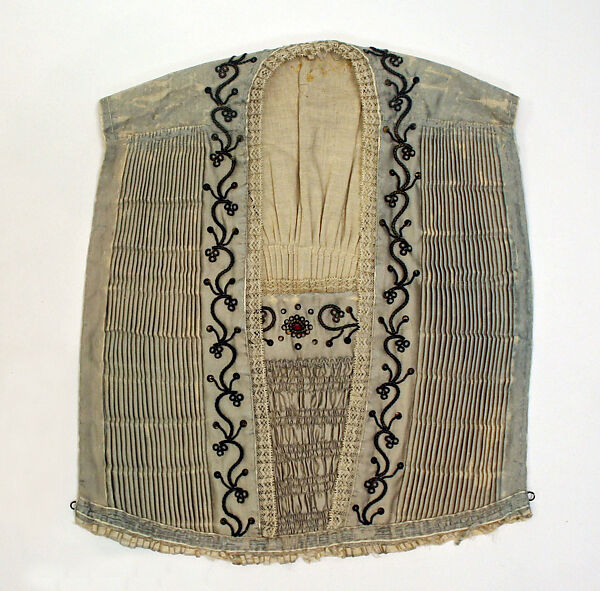 Ensemble, cotton, silk, Swiss