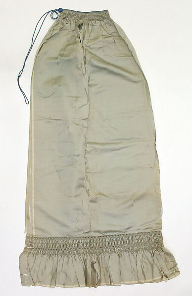 Ensemble, cotton, silk, Swiss