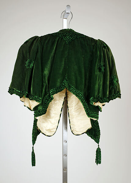 Dress, Henriette Favre, silk, metal, French