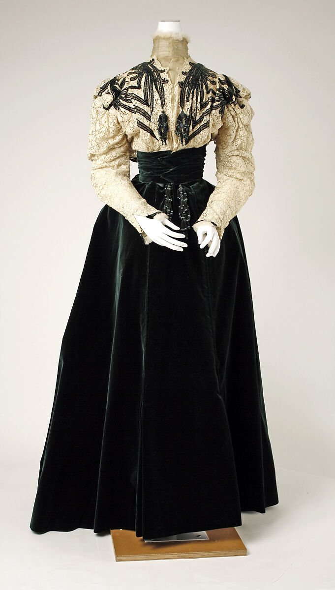 Dress, House of Worth (French, 1858–1956), [no medium available], French 