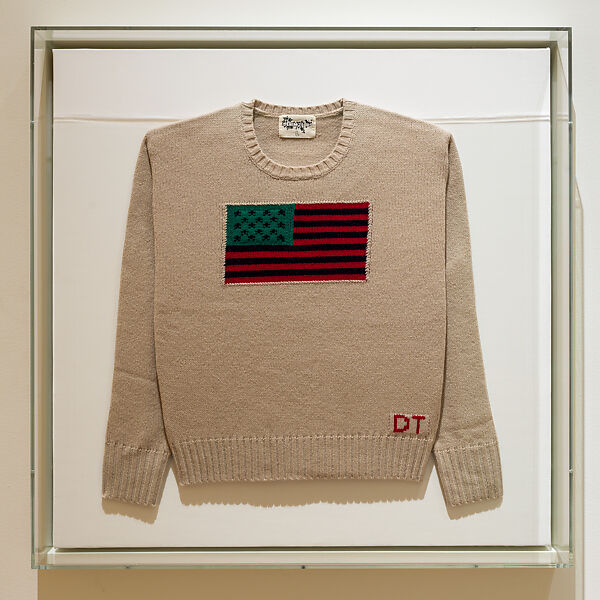 “Tyson Beckford” Sweater, Denim Tears (American, founded 2019), Wool, American