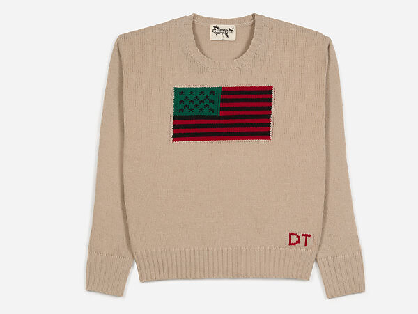 “Tyson Beckford” Sweater, Denim Tears  American, Wool, American