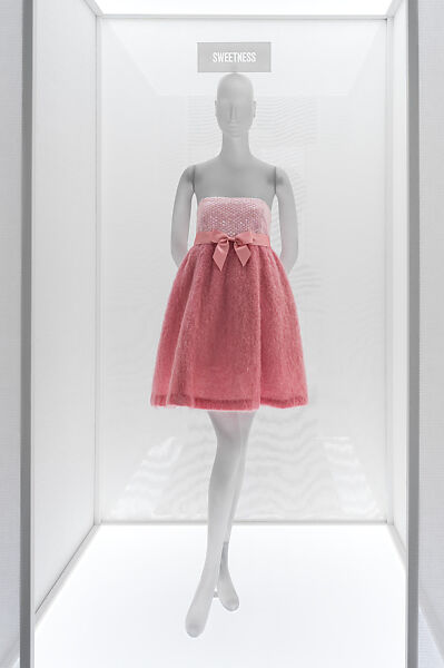 Dress, Isaac Mizrahi (American, born 1961), Wool, synthetic 