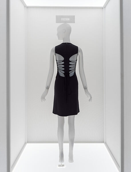 "Vertebrae Dress", Ralph Rucci (American, born 1957), Wool 