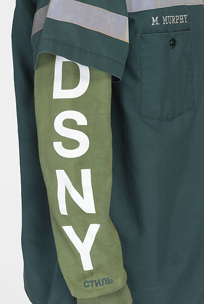 Ensemble, Heron Preston (American, born 1983), Nylon, cotton, polyester rayon blend, American